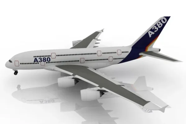 Airbus A380客机飞机3D/C4D模型