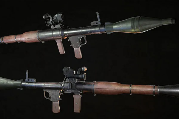 RPG-7 苏联火箭筒3D模型