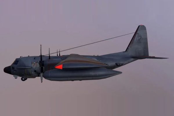 AC-130 幽灵突击战斗机3D模型