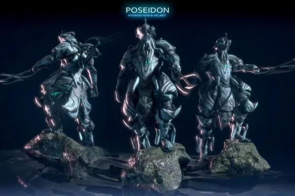 Hydroid Poseidon海神波塞冬游戏角色3D模型